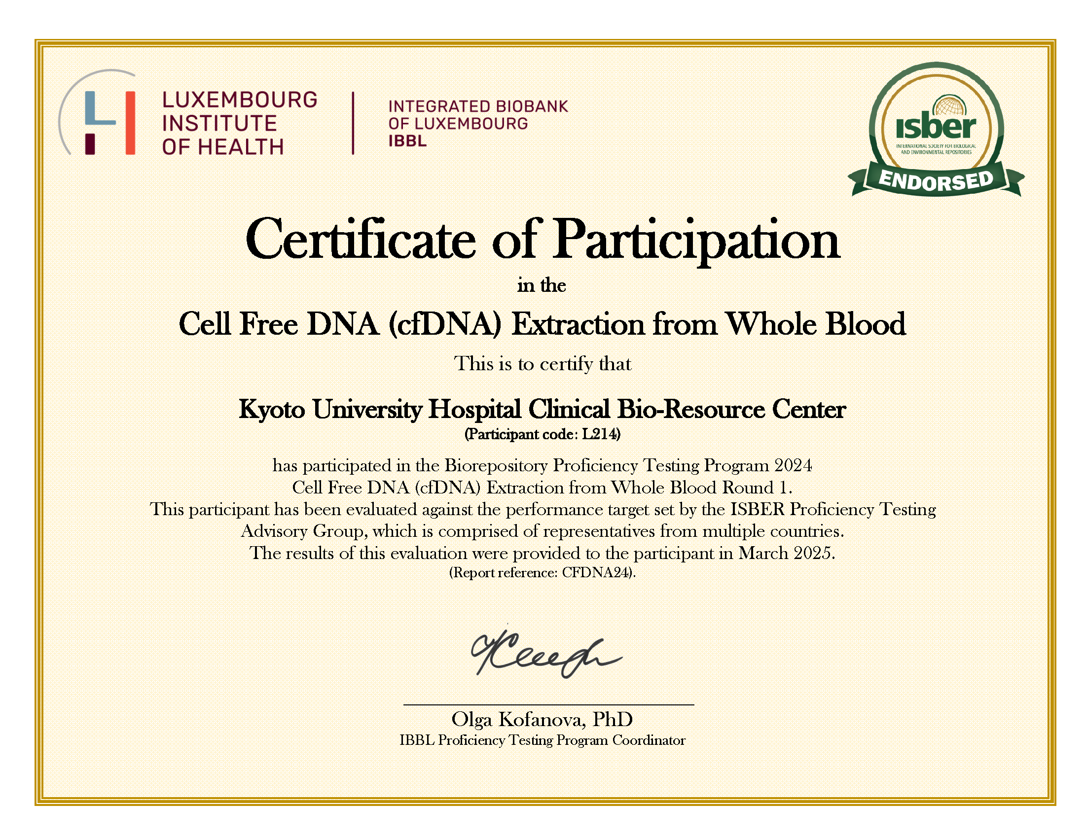 Cell Free DNA